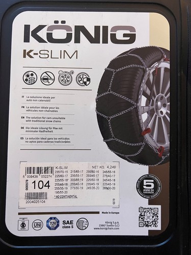 Catene neve konig k slim - neve, k-slim